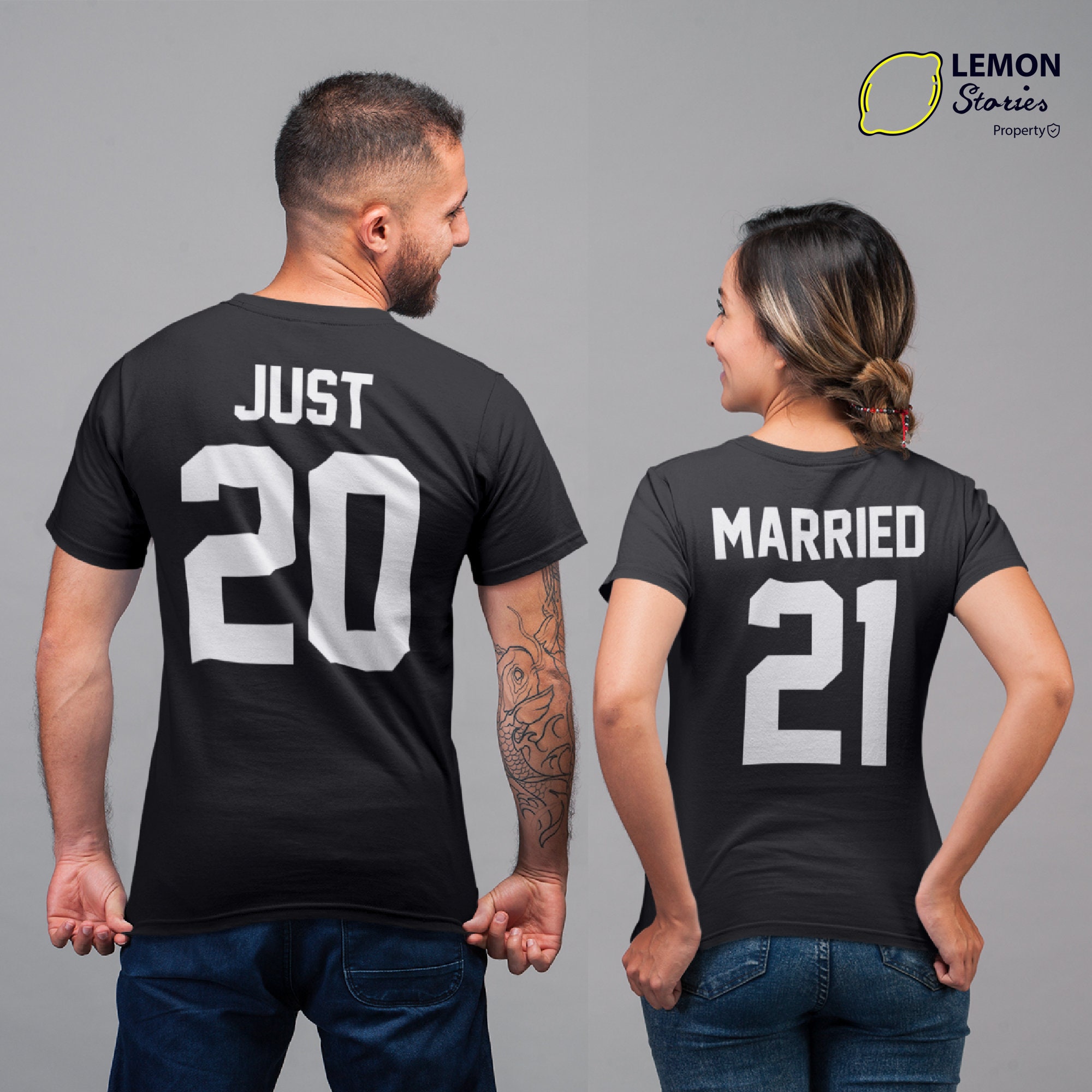 Just Married Shirts Just Married Tshirts Gift Honeymoon Etsy