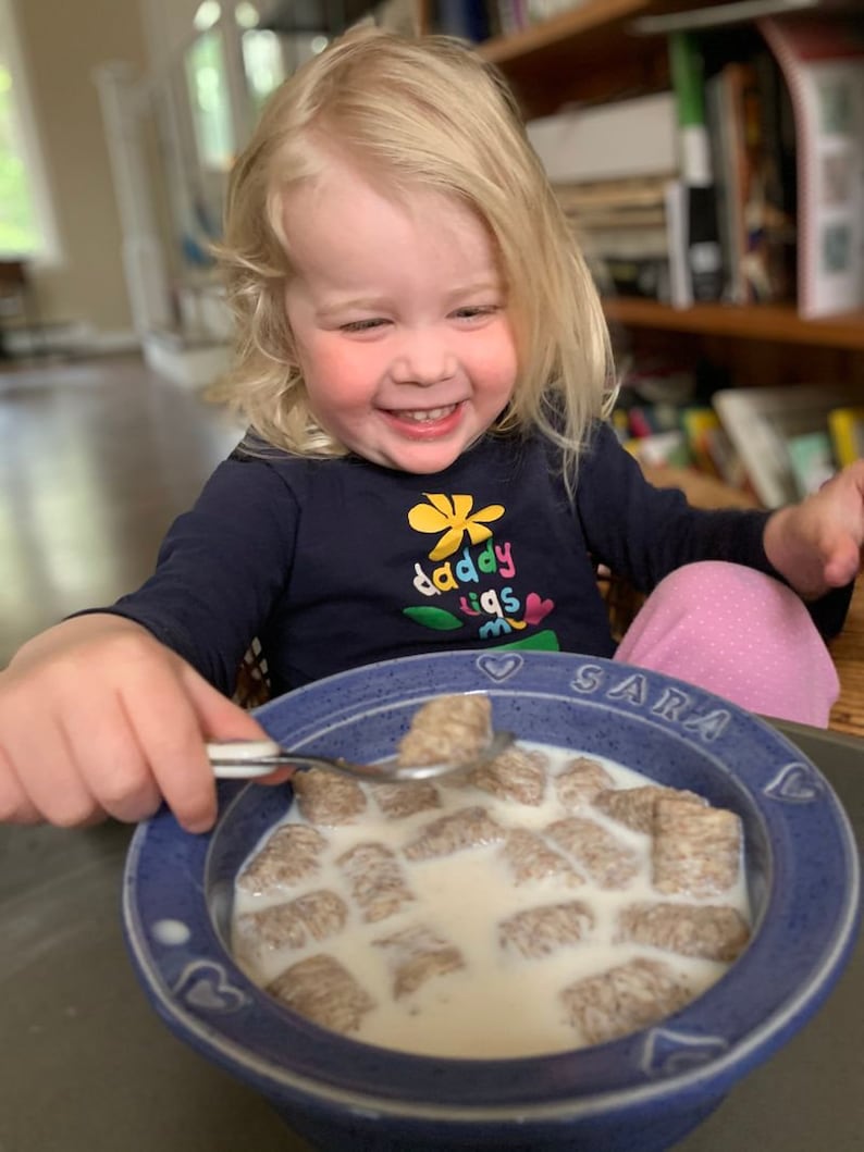Personalized Child Dinner Set Children's Plate With Name Etsy