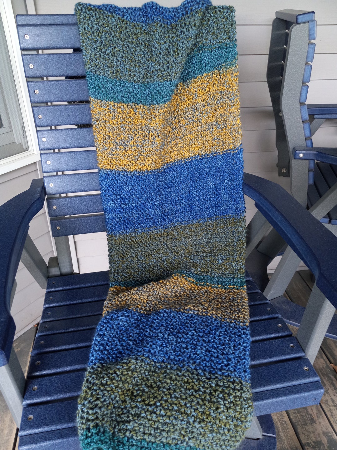 Prayer Shawl Knitted Prayer Shawl Lap Blanket Etsy