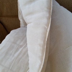 Queen Size Wool Comforter Batt, from Michigan grown wool, with Cheesecloth Lining 90 X90. Virgin Wool. image 4