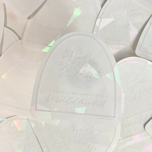 Rainbow Suncatcher Sticker - Floral Mindset