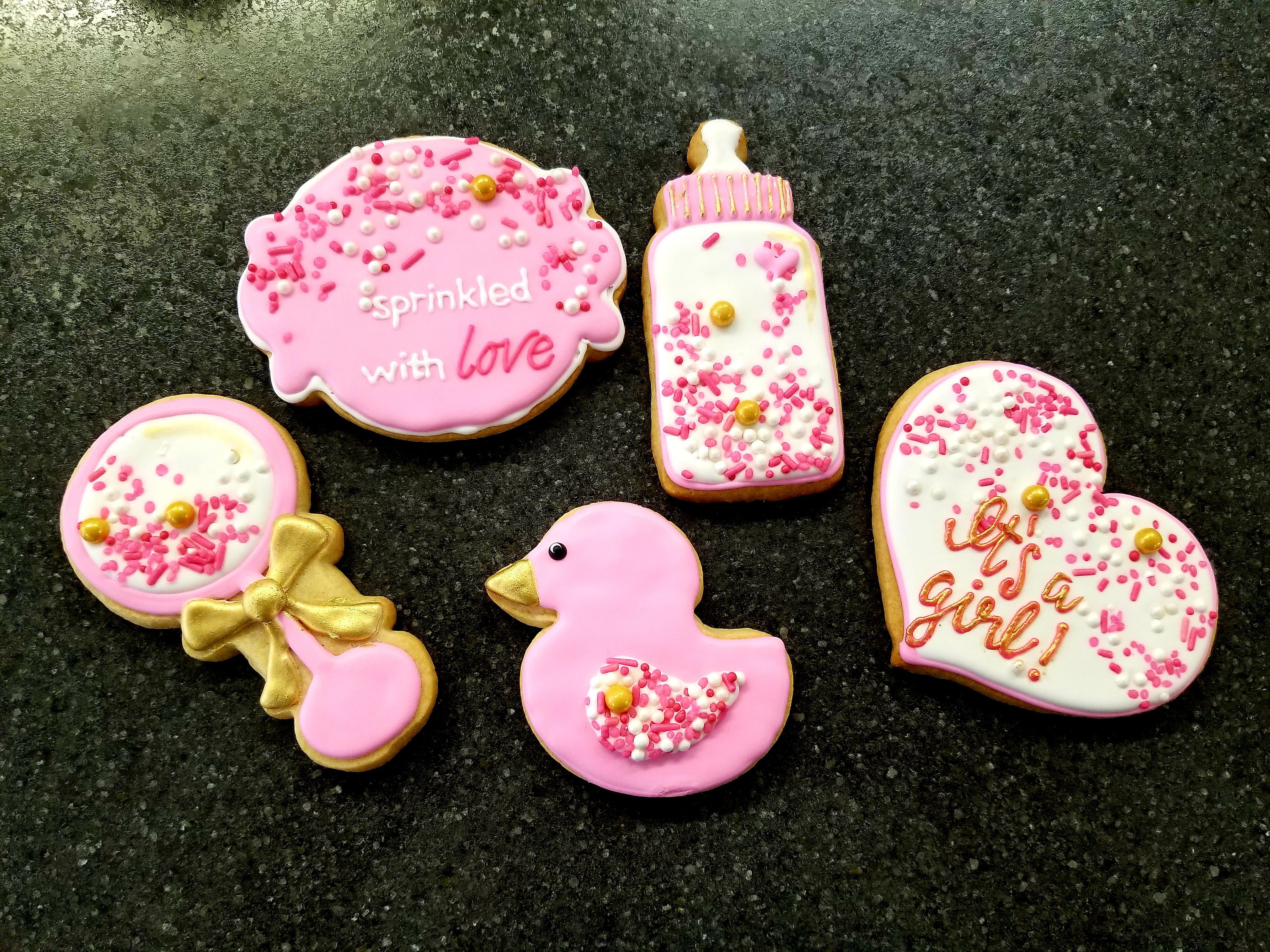Baby Sprinkle Baby Shower Sugar Cookies Custom Made and Etsy