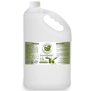 Olive Squalane Oil Gallon 128oz - Wholesale Bulk Carrier Oil for Face Oil, Dry Skin, Serum and Lotion Making - Makers and Studios image 1