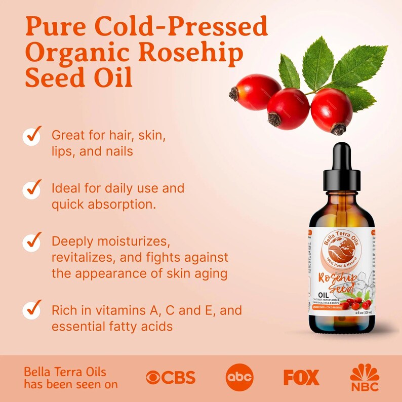 Rosehip Seed Oil Gallon 128oz - Wholesale Bulk Carrier Oil for Face Oil, Dry Skin, Serum and Lotion Making - Makers and Studios image 2