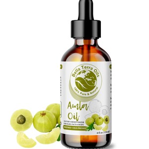 Amla Oil - Choose Size 2oz, 4oz, 8oz, 16oz, 128oz | Pure, Cold-Pressed