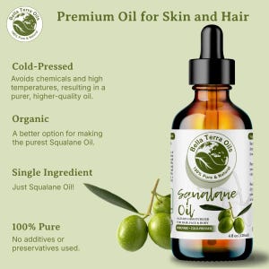 Olive Squalane Oil Gallon 128oz - Wholesale Bulk Carrier Oil for Face Oil, Dry Skin, Serum and Lotion Making - Makers and Studios image 4