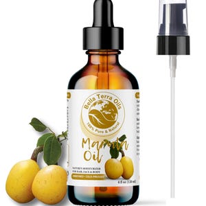 Marula Oil - Choose Size: 2oz, 4oz, 8oz, 16oz, 128oz | Cold-Pressed Natural Oil