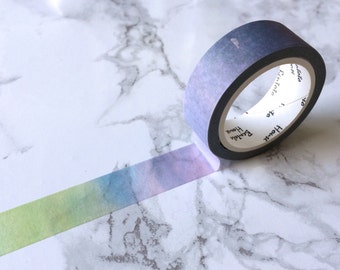 Pastel Watercolour Washi Tape // Decorative Paper Masking Drafter Planner Scrapbooking Tape
