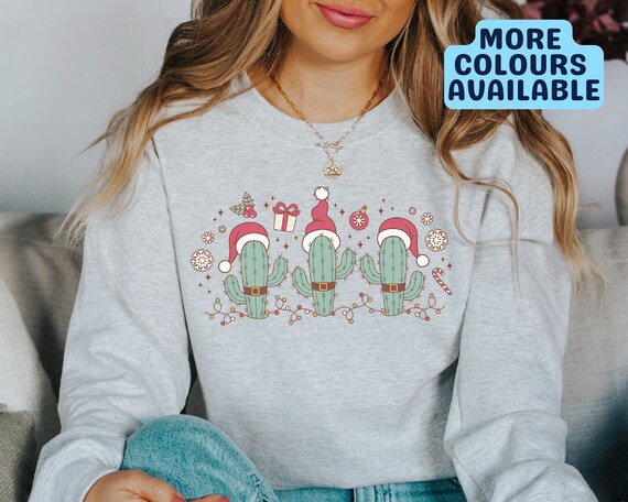 Christmas cactus jumper hotsell