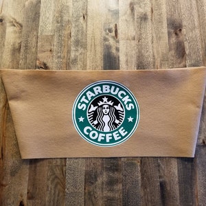 Hot Coffee Cup &quot;Cardboard&quot; Sleeve ONLY - Perfect accent to your costume! - Budget friendly!