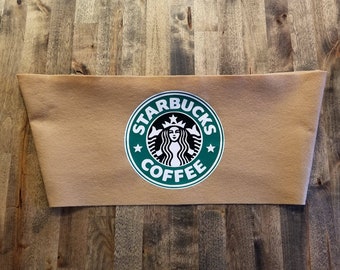 Hot Coffee Cup "Cardboard" Sleeve ONLY - Perfect accent to your costume! - Budget friendly!