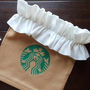 Frappuccino Coffee Costume w/ headband or hat.
