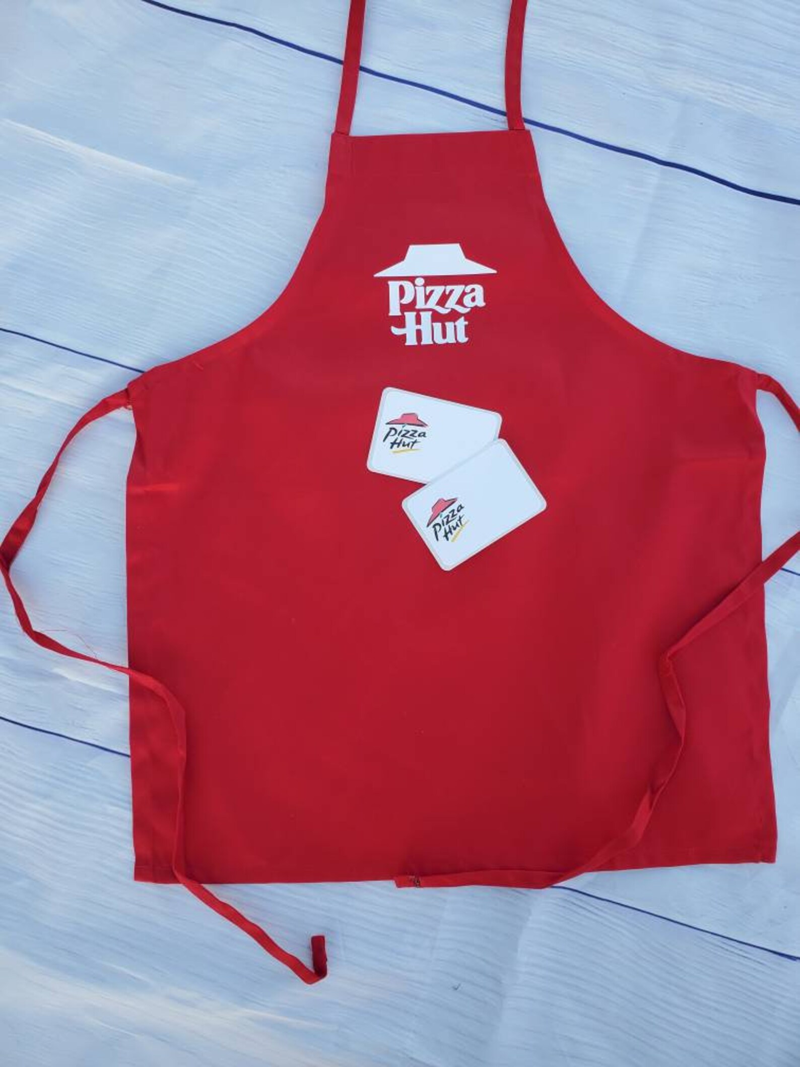 Dress up Set pizza Hut Cashier or Server Play Time Apron and - Etsy