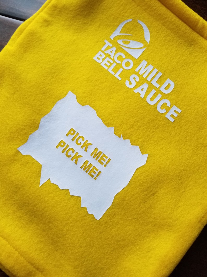 Hot Sauce Packet Costume Etsy