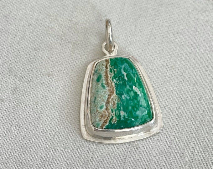 Variscite Pendant, Silver (VP1)