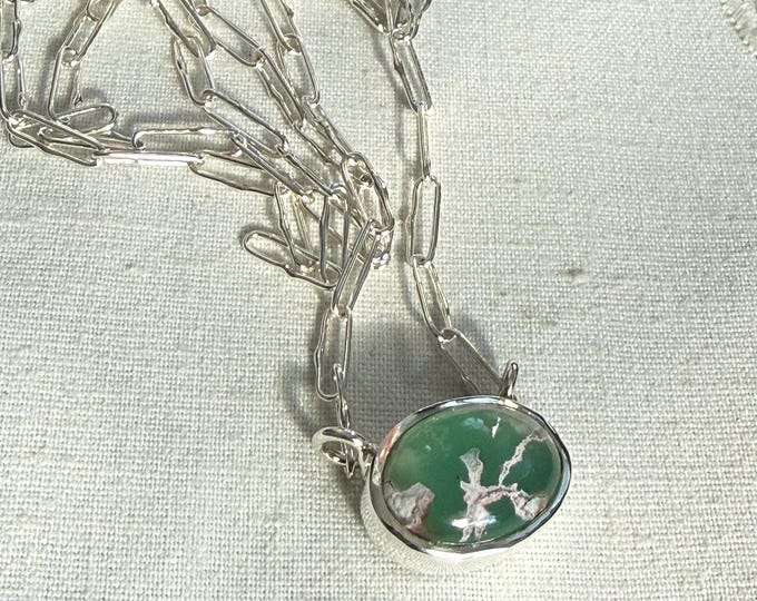 Aquaprase Bella Beans Necklace, Silver