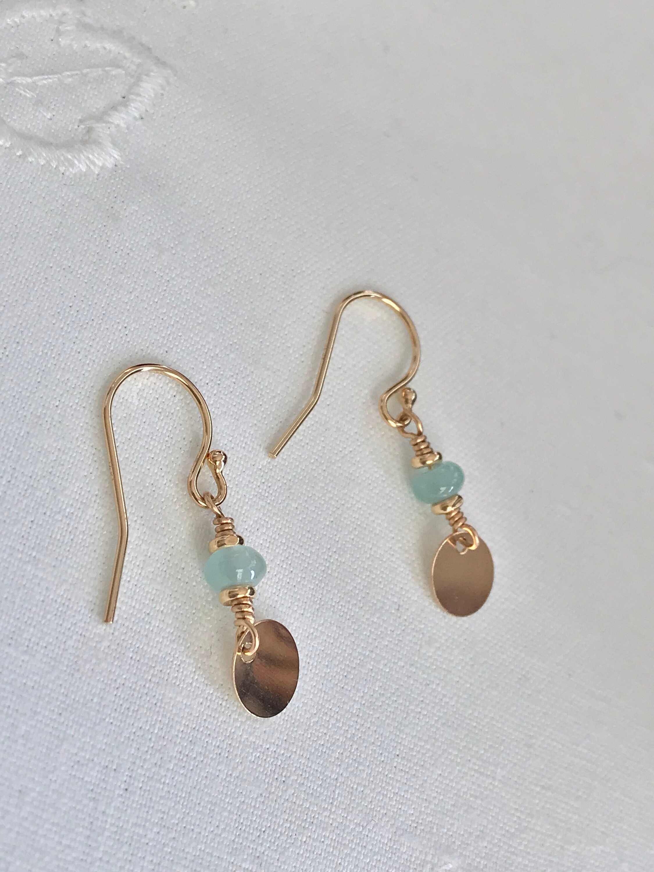 Aquaprase™ Earrings 14k (AENP1)