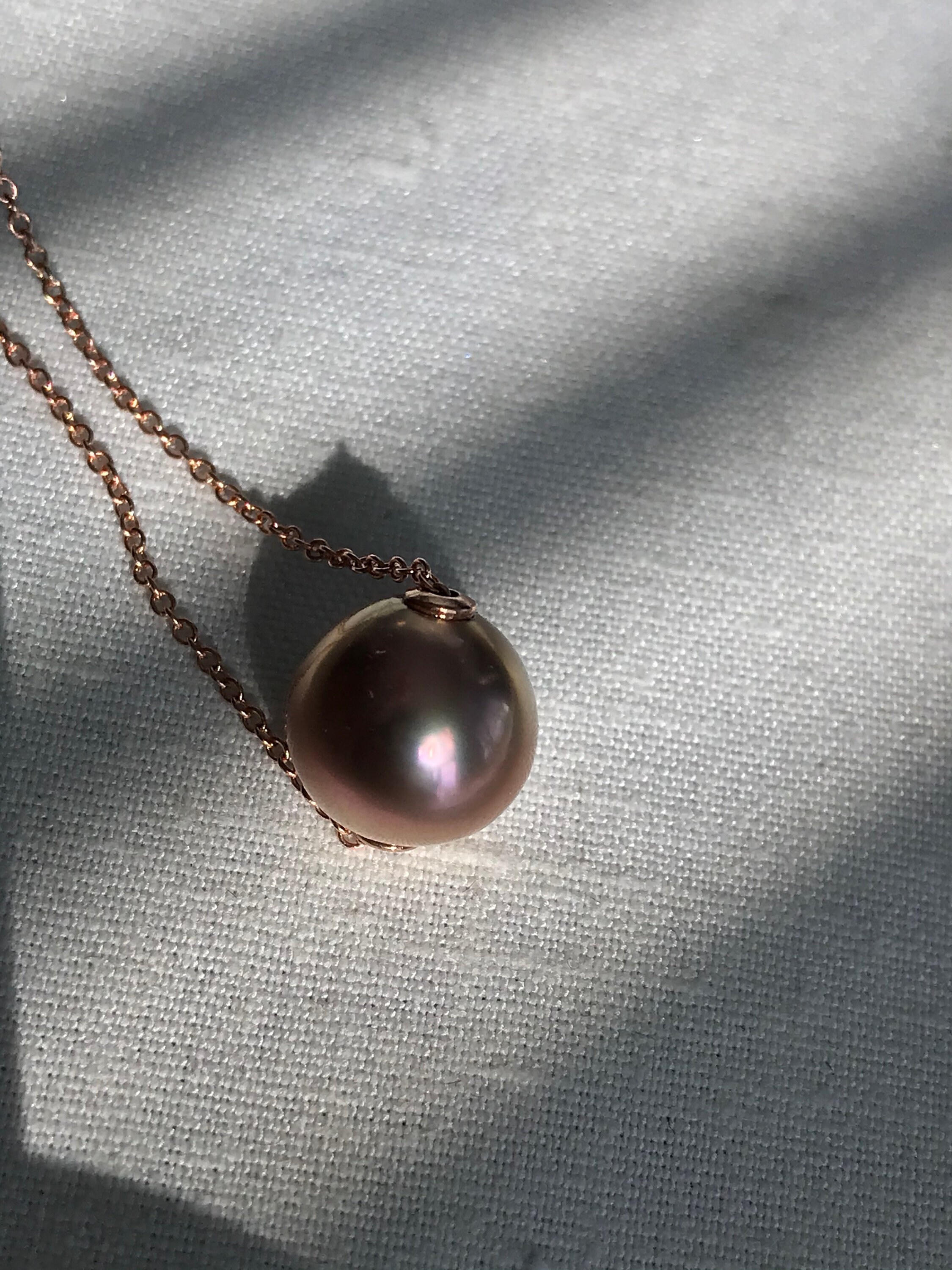 Sterling Silver Edison Freshwater Pearl Necklace