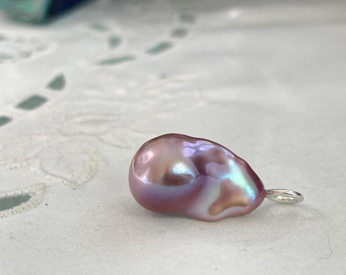 Cultured Freshwater Pearl Pendant (FBP8)