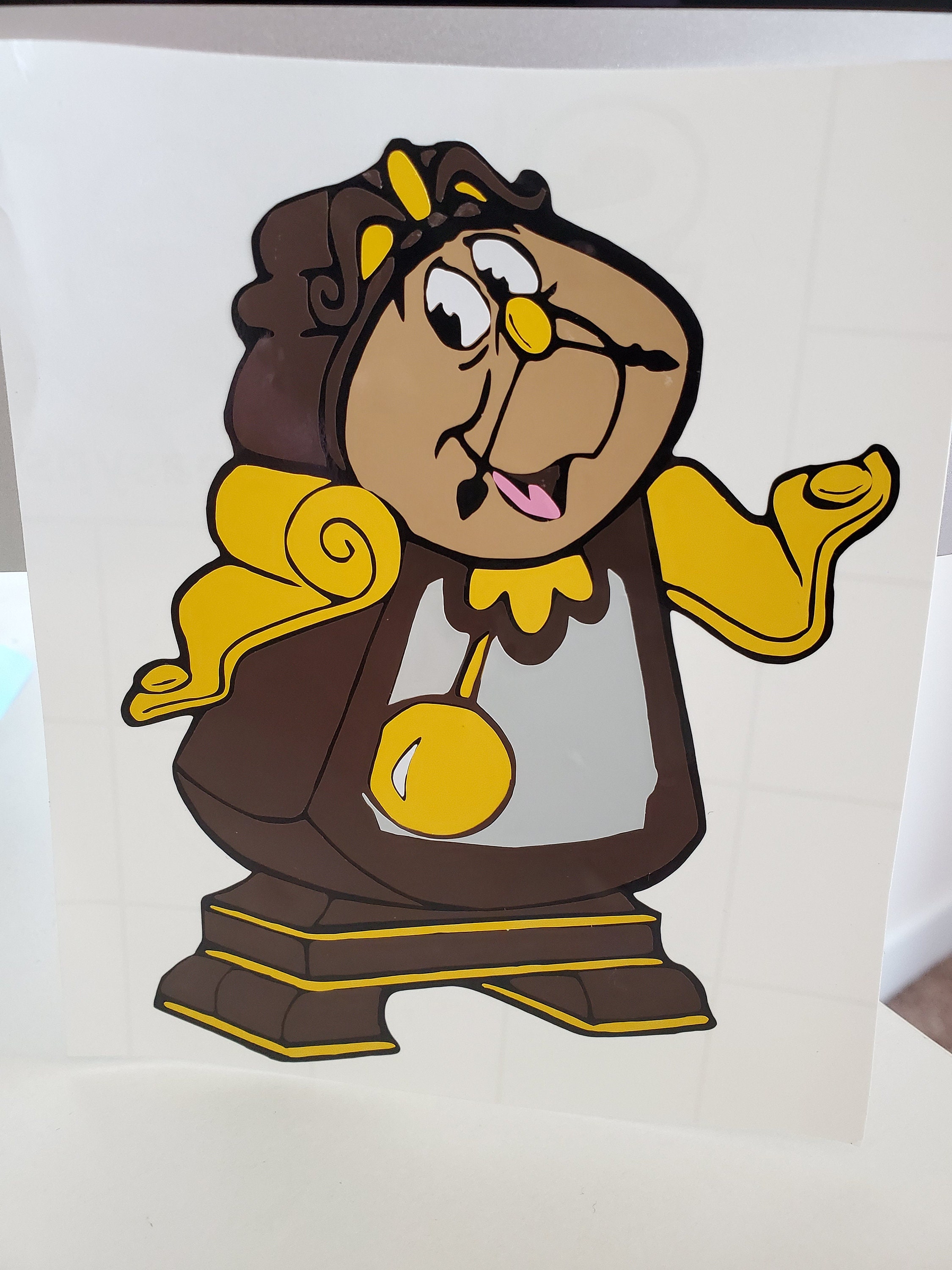 Disney beauty and the beast layered decal Etsy