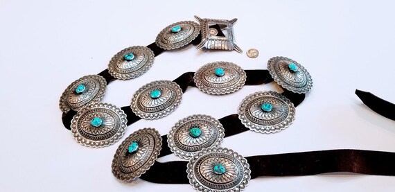 Indian concho belt