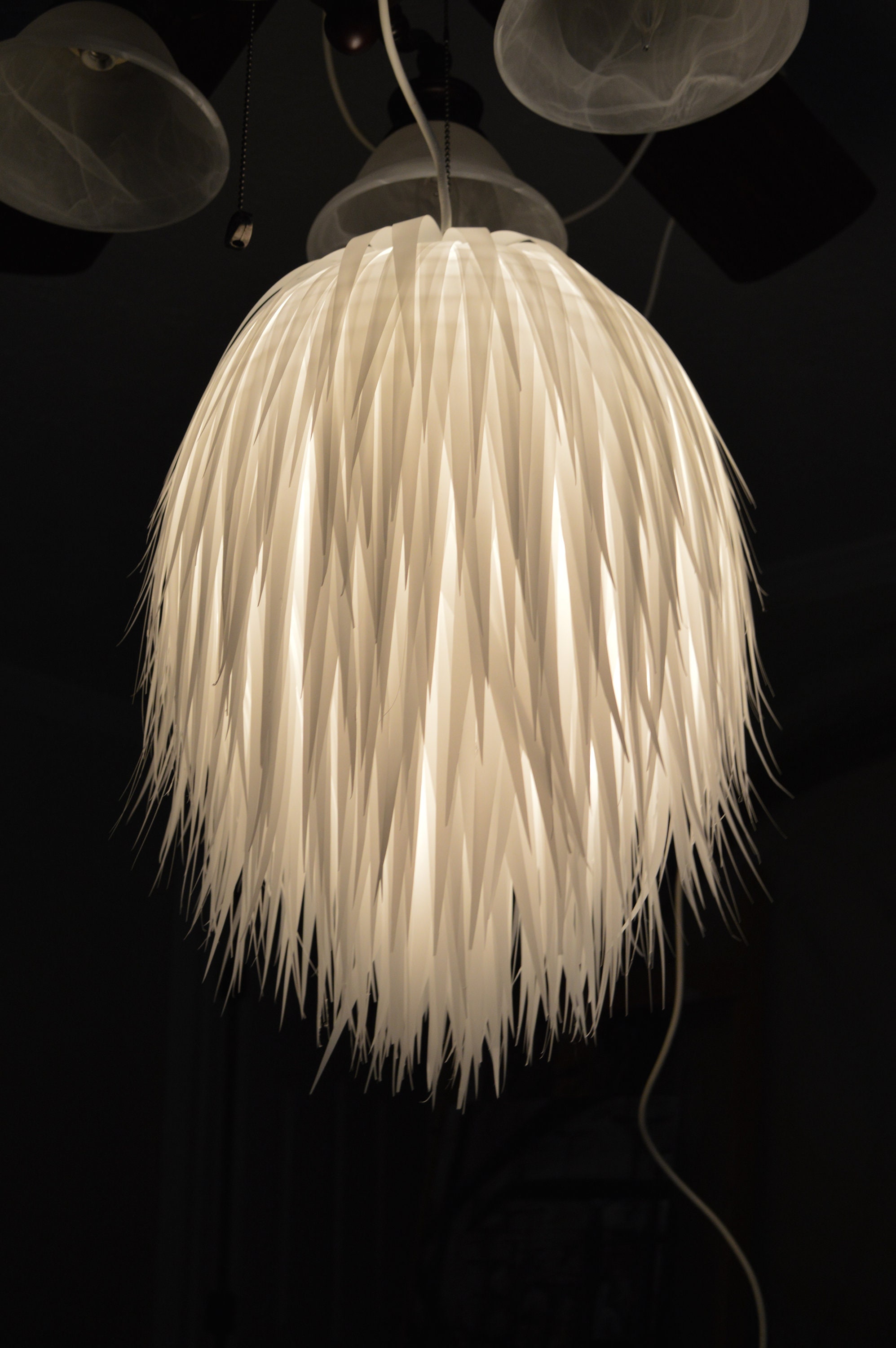 Denril Floating Denril Pendant Lamp Handmade - Etsy