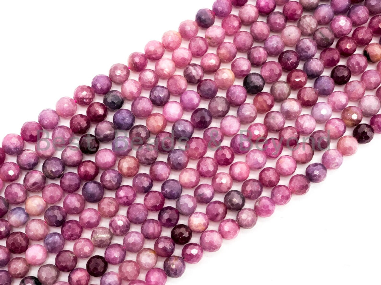 High Quality Natural Ruby beads 4mm/6mm/8mm/10mm Faceted Etsy