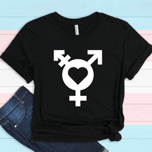 Transgender Symbol Shirt - Trans Rights - Trans Pride - LGBTQ Pride Shirt