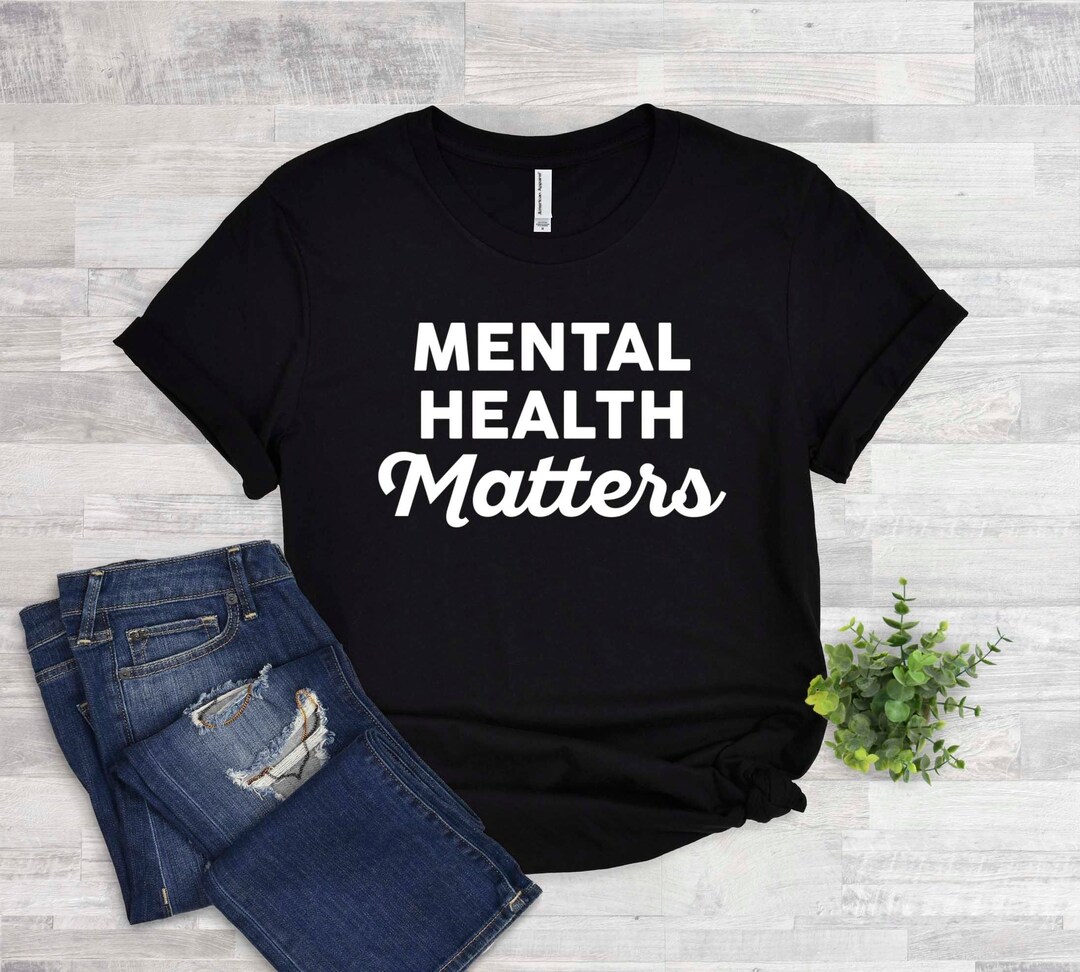 Mental Health Matters T-shirt: Unisex Cotton Tee - Etsy