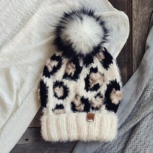 Snowcat Beanie / Strickmuster / Strickmuster / Beanie für Fortgeschrittene