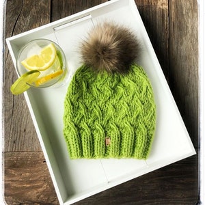 Knit Beanie Pattern / Ridgeline Beanie Beginner Friendly DIY Knitting Pattern image 9