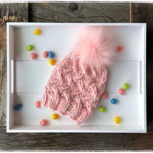 Knit Beanie Pattern / Ridgeline Beanie Beginner Friendly DIY Knitting Pattern image 5