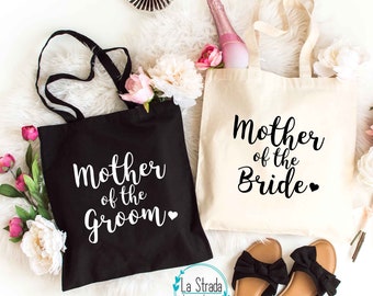 Mother of the Bride Tote Bag, Bridal Tote, Bride Bag, Bridesmaid Tote, Personalized Tote, Bachelorette Tote, Wedding Tote, Wedding Day Tote