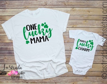 St Patrick/'s Day Daddy/'s Lucky Charm Infant//Toddler Girls T-shirt 12 Months