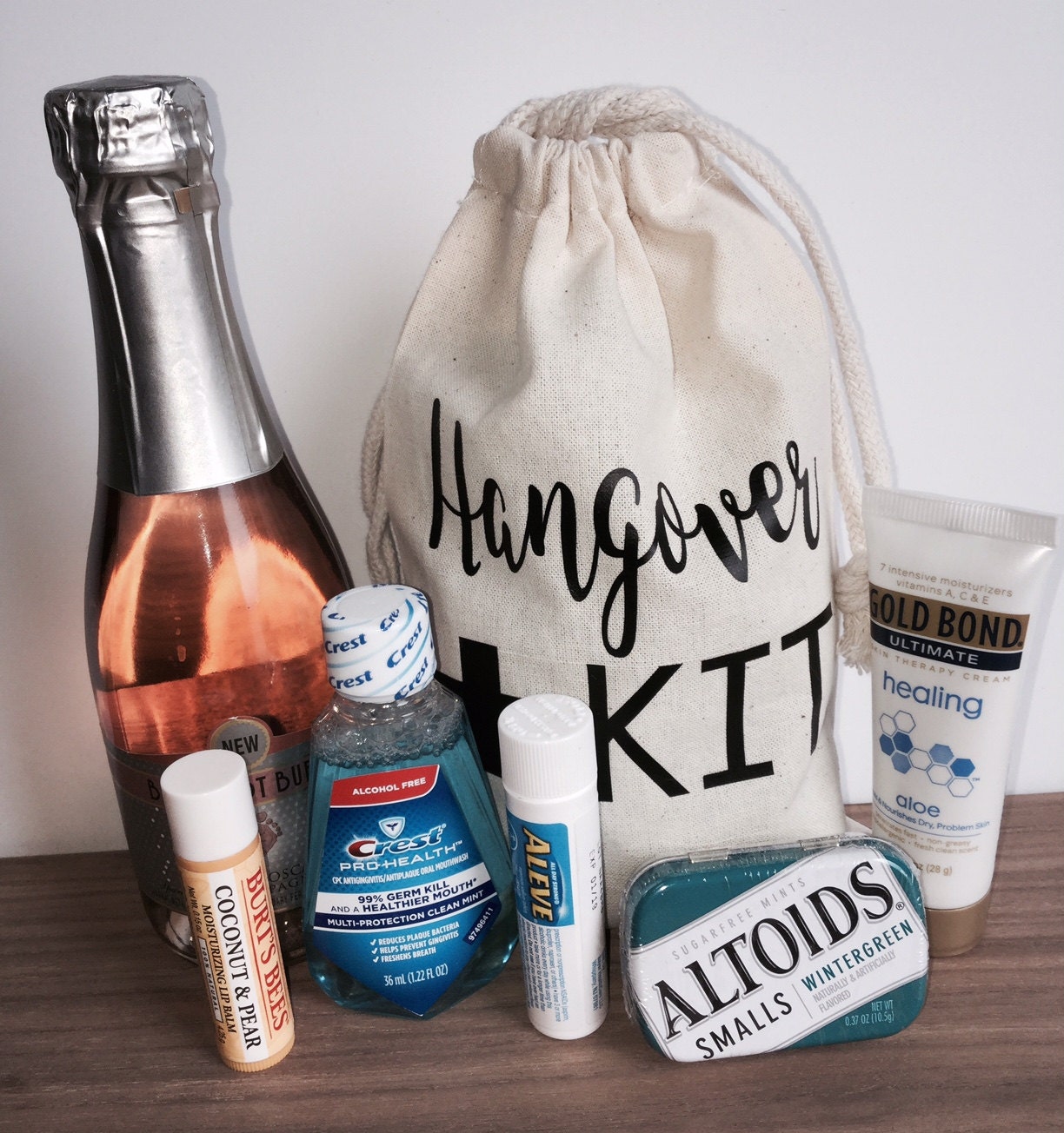 What to put in bachelorette hangover kit