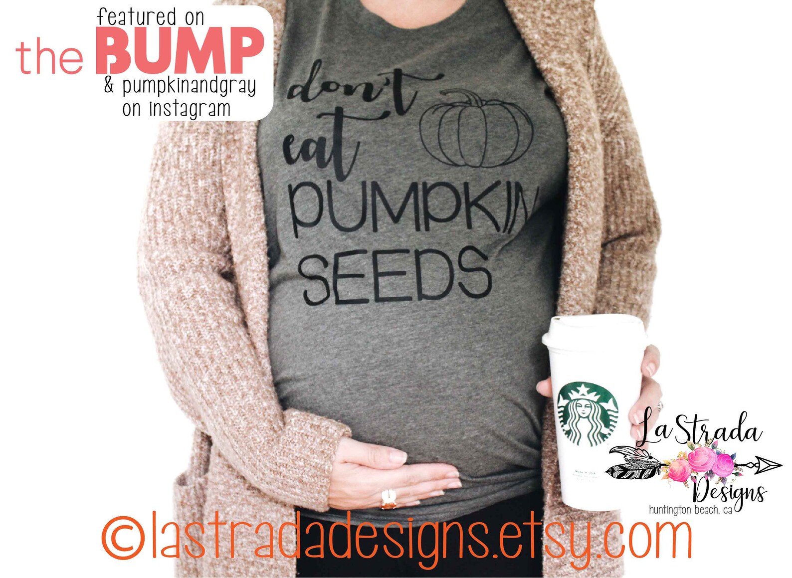 Don't Eat Pumpkin Seeds Pregnancy Announcement Shirt Etsy