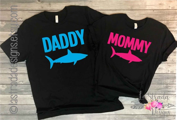 mommy shark birthday shirt