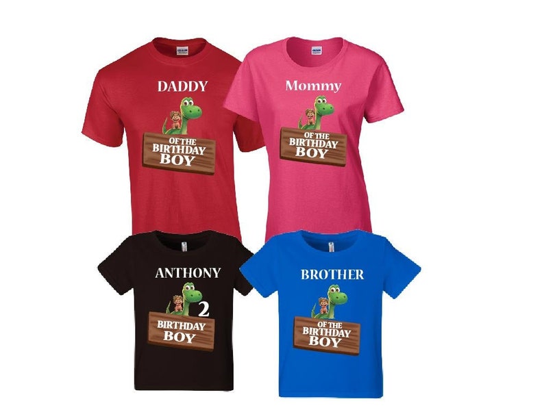 the good dinosaur birthday shirt