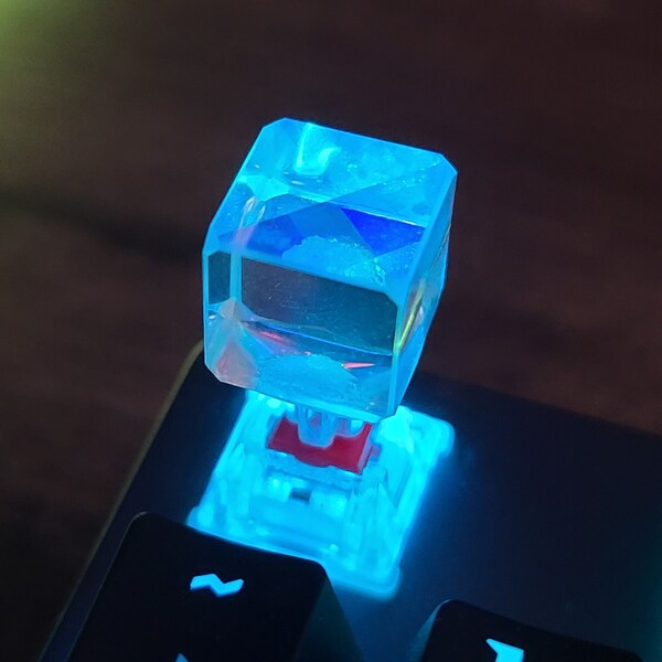 Glass Keycaps Etsy