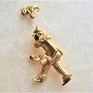 PIN clown and cat collection &quot;circus&quot; Antigona 1994 decorative arts museum, Paris.