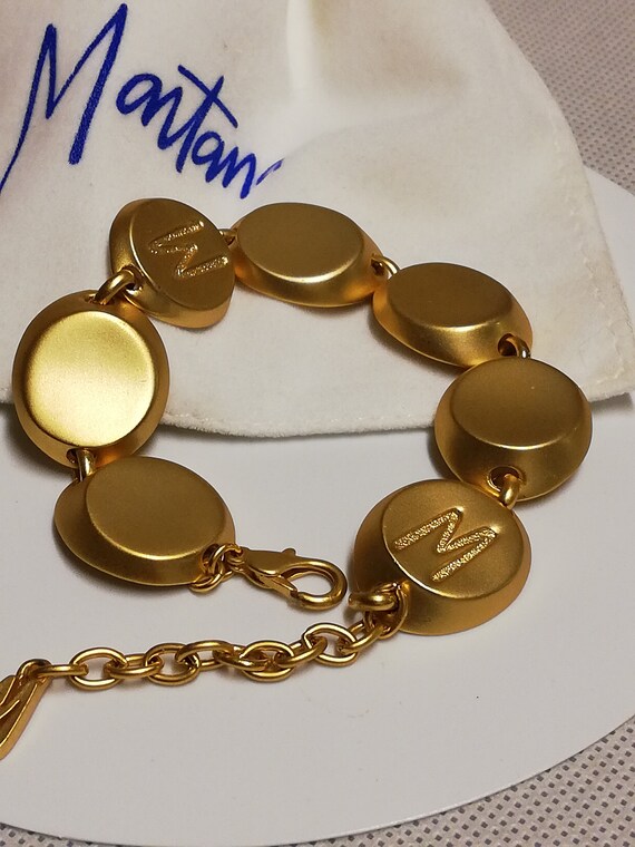 Claude Montana bracelet. Vintage Haute Couture. Pa