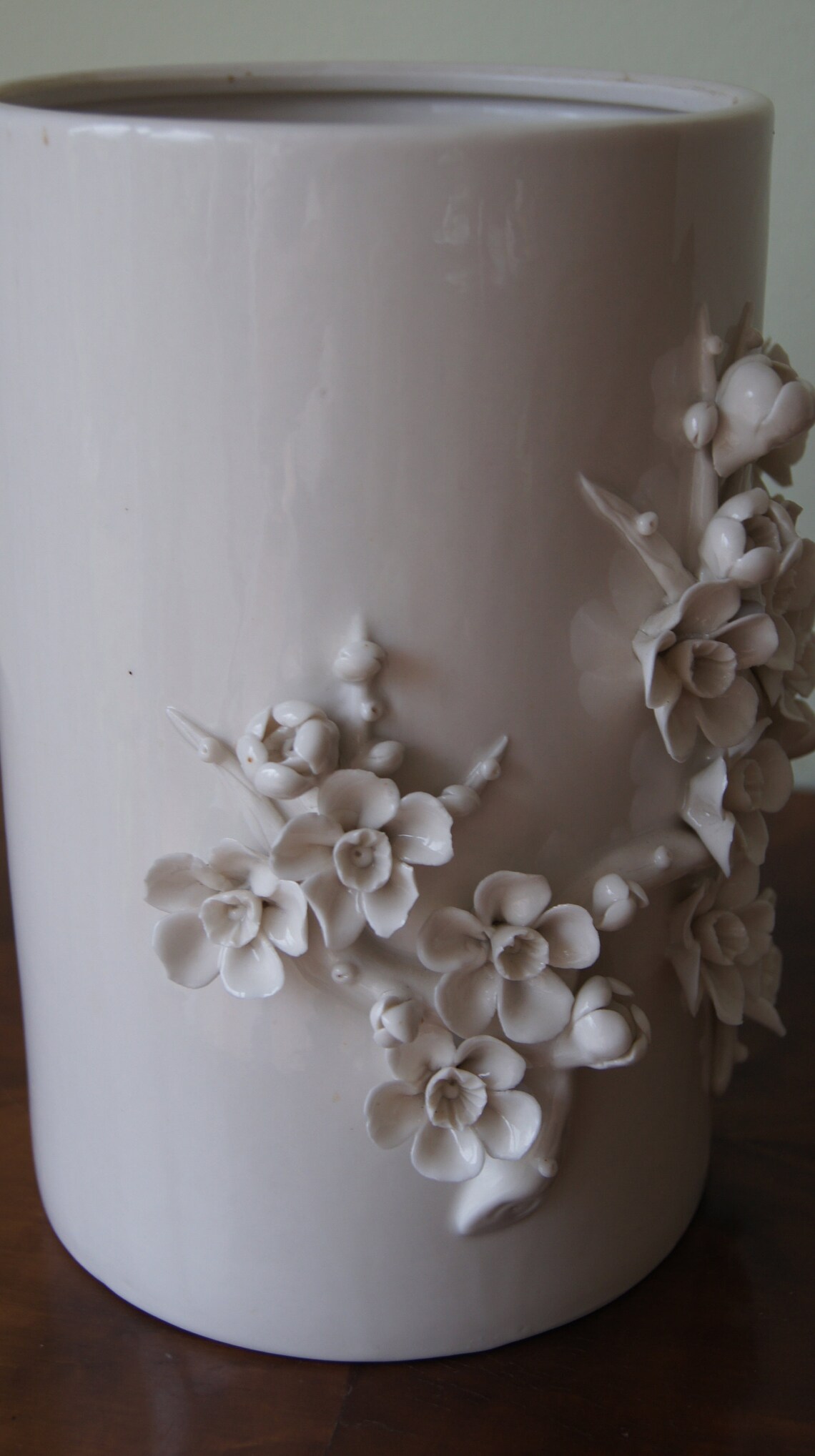 Vintage Vase White Porcelain Etsy
