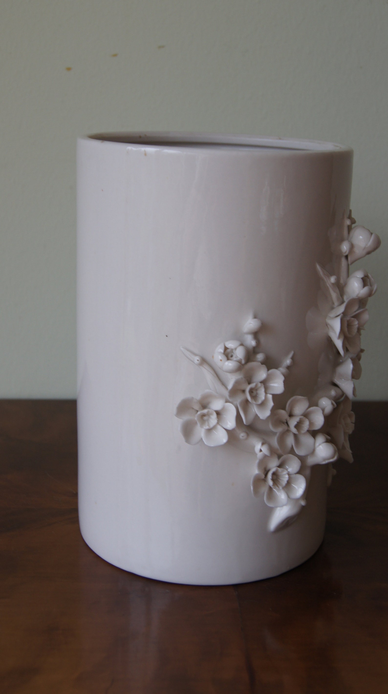 Vintage Vase White Porcelain Etsy