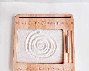 Alphabet Sand Tray - Dysgraphia board