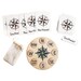 Compass rose puzzle - cardinal directions - Montessori geography - Homeschooling activities 