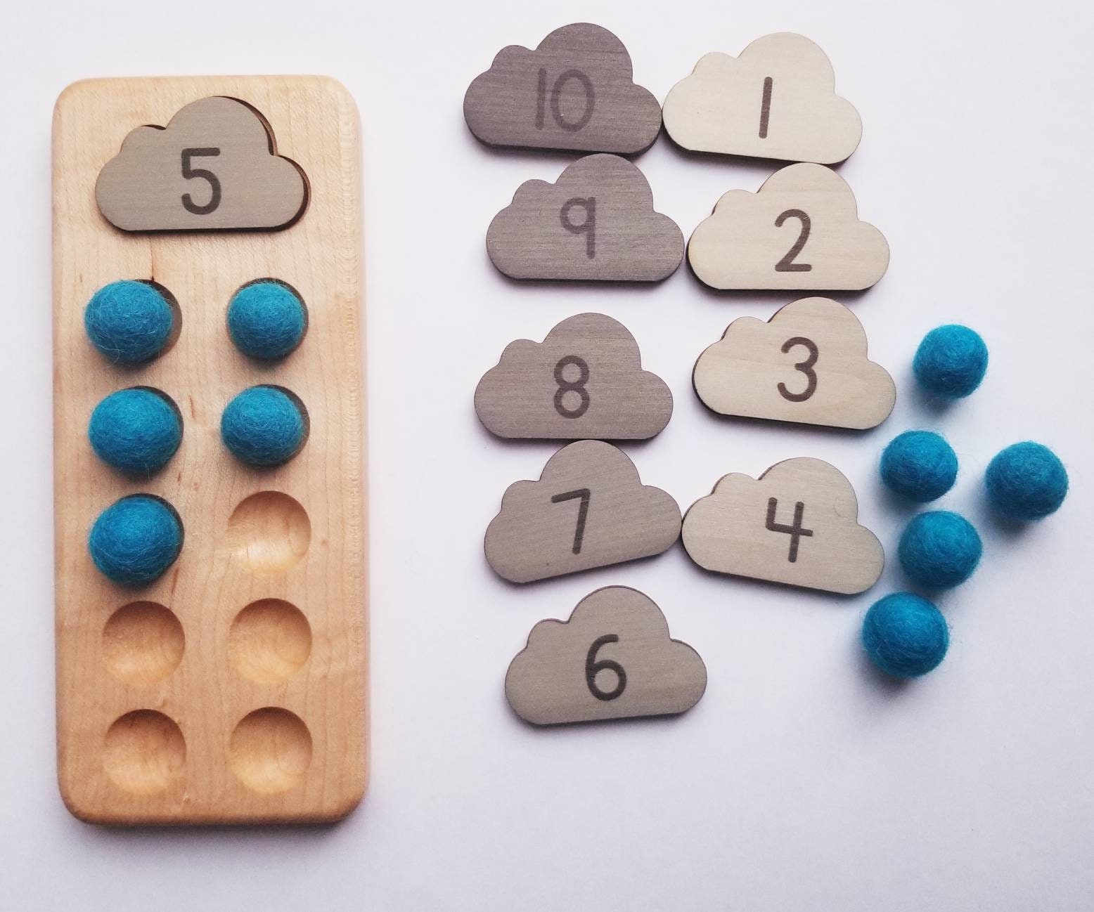 wooden counting board