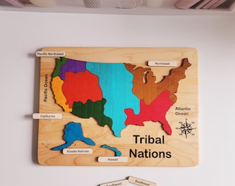 Tribal nations map