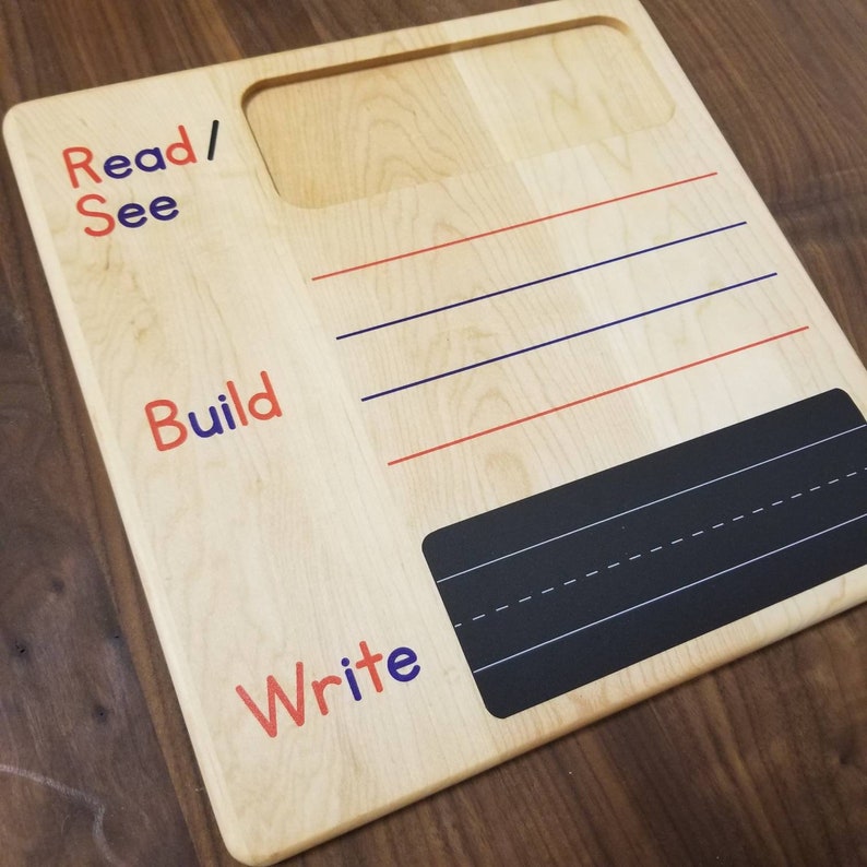 Read Build Write Board Spelling Board Writing Board CVC Etsy