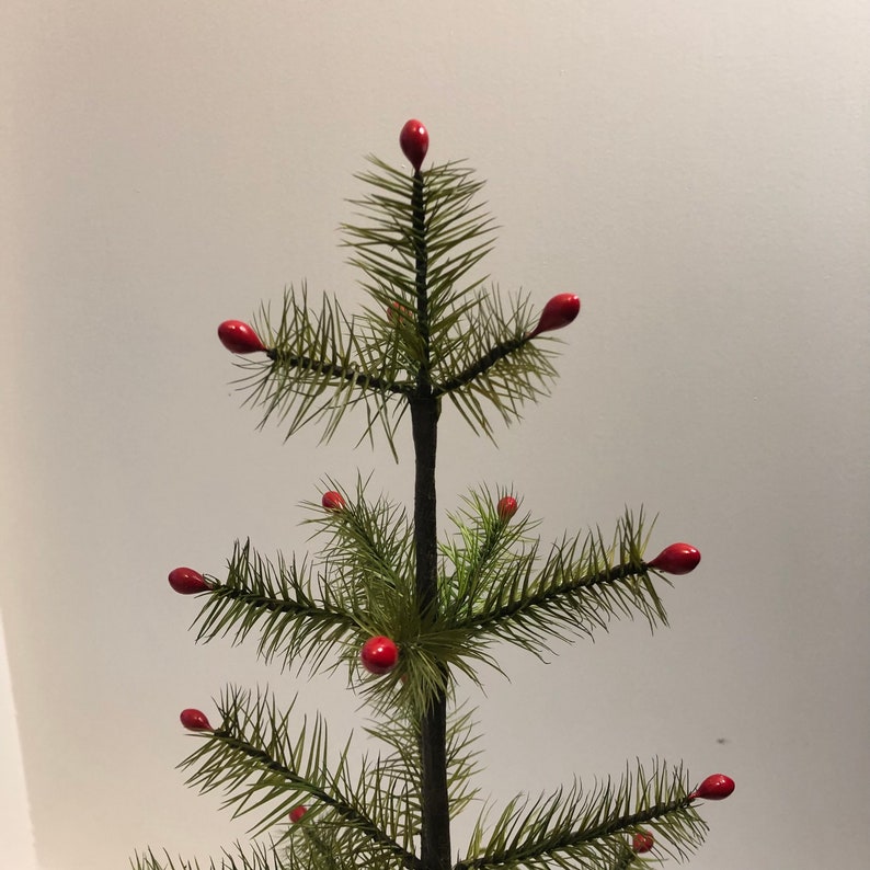 Mini German Goose Feather Christmas Tree Etsy