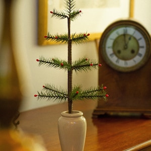 Mini German goose feather Christmas tree